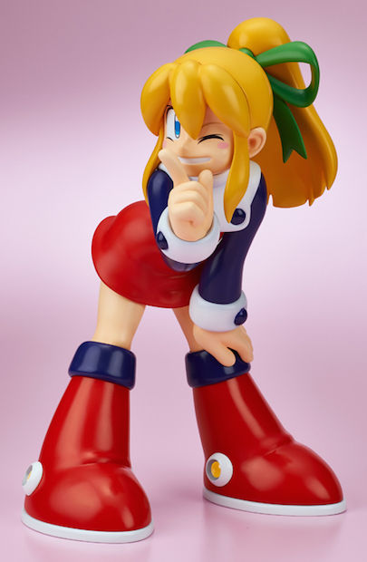 外箱のみ　ロックマン　ロールちゃん　ソフビ ロックマン』の妹的存在ロールちゃんが30cmのソフビフィギュアに