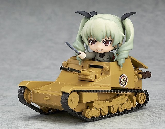 ねんどろいどもあ ガールズ&パンツァー 劇場版 CV33型快速戦車(L3/33) ノンスケール ABS&PVC製 塗装済み完成品フィギュア dwos6rj ガルパン】箱乗りも再現できちゃう！「ねんどろいどもあ CV33