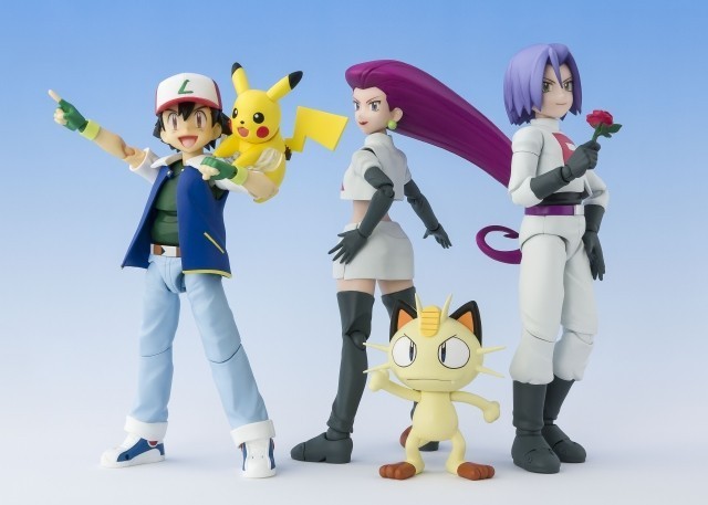 ポケモン　指人形　バンプレスト　全８種　サトシ　ロケット団　1998年 ポケモン キッズ 指人形 ソフビ ☆レア☆ 1998年～1999年 サトシ