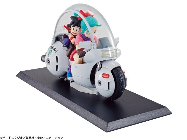 伝説はここから始まった ドラゴンボール 悟空 ブルマがバイクで旅立つ姿がフィギュア化 ニコニコニュース