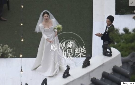 韓流ビックカップルの結婚式に中国芸能メディアが ドローンパパラッチ 投入し物議 ニコニコニュース
