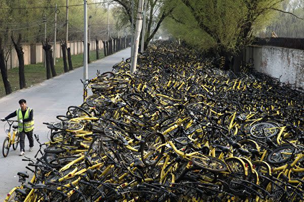 シェア自転車が大成功の中国 倒産