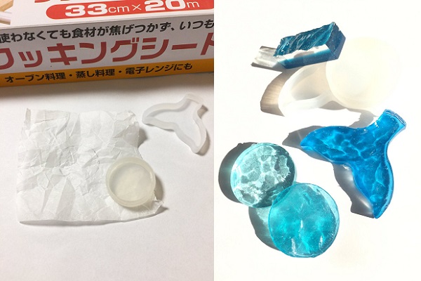 クッキングシートで波を表現した レジン 作品がすごい ニコニコニュース