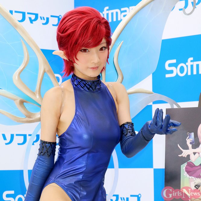 コスプレイヤー 火将ロシエル 真 女神転生の ピクシー のコスで撮影会に登場 ニコニコニュース