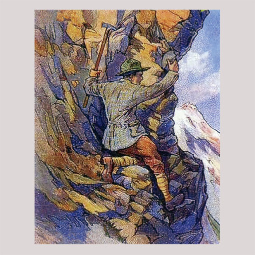 絵の中に隠れている登山家のガイドを探せ ニコニコニュース