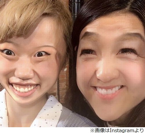 横澤夏子とdream Amiの顔交換に 怖っ ニコニコニュース