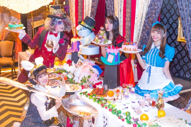 初実施 ハートの女王のお城でマジカルなスイーツたちを召し上がれ アリスのプリンセスティーパーティビュッフェ 開催 ニコニコニュース