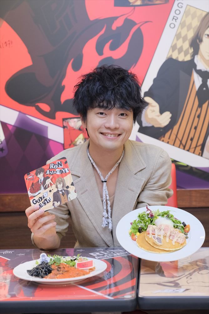 あなたの食欲 頂戴します アニメ Persona5 コラボカフェに福山潤が参上 ニコニコニュース