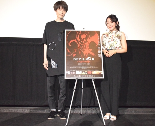 レポート 内山昂輝 潘めぐみが Devilman Crybaby のイベントに登壇 ニコニコニュース