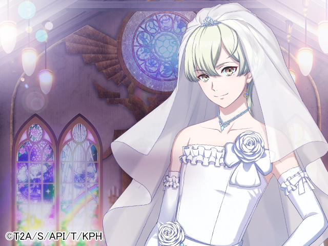 如月ルヰのウエディングカードが ゲームアプリ King Of Prism ニコニコニュース