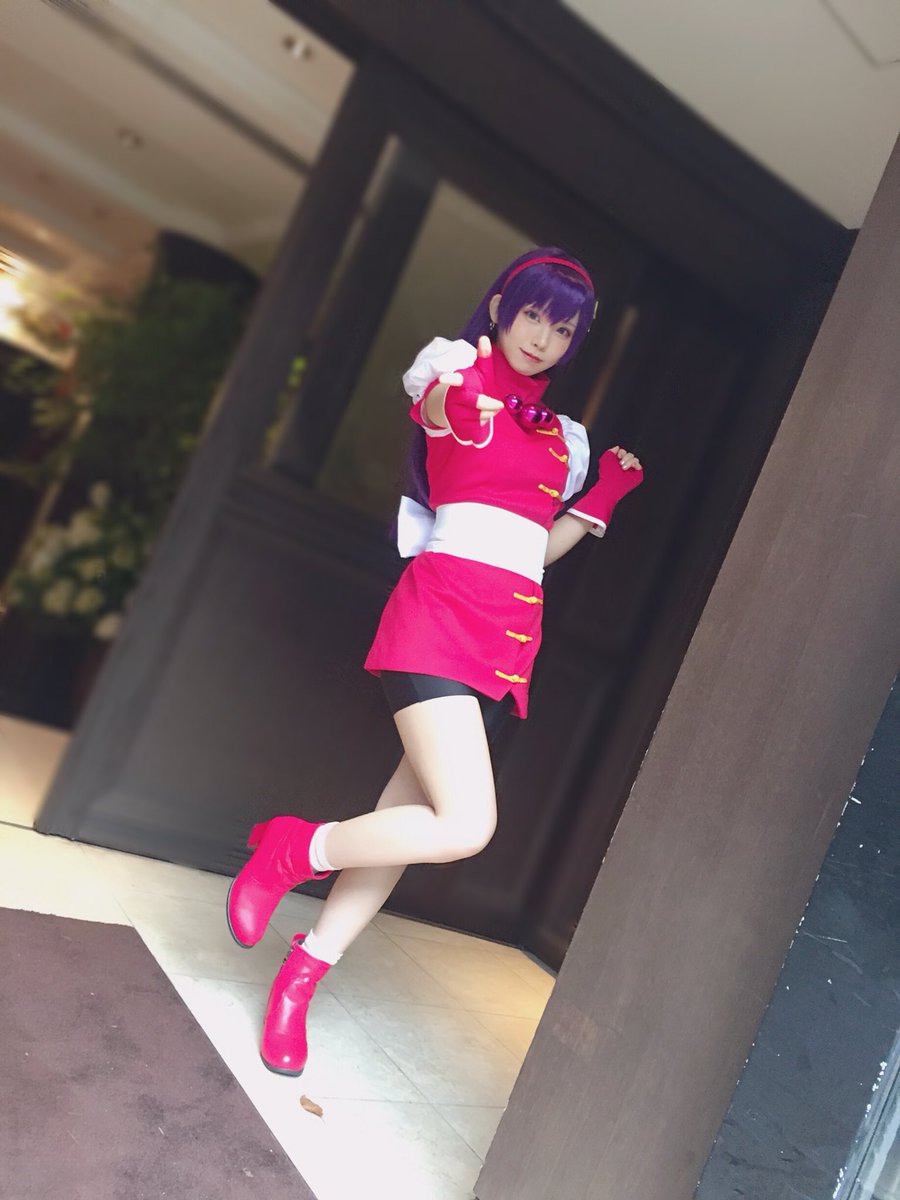 お人形レベルの完成度 日本一のコスプレイヤー えなこが公開した Kof 麻宮アテナ コスプレが可愛すぎてファン悶絶 ニコニコニュース