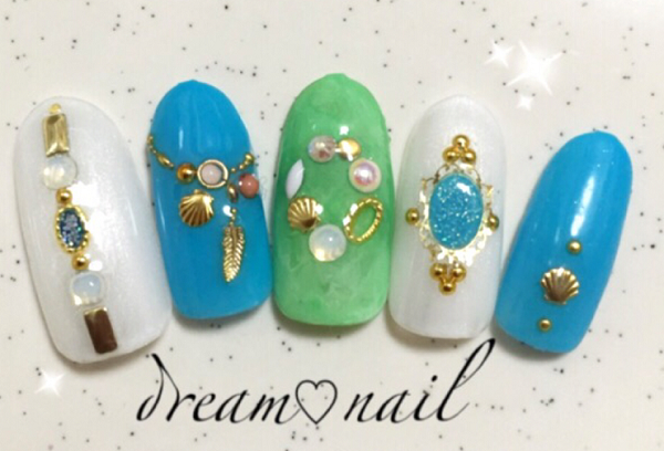 夏にぴったり エスニックなモロッコ柄ネイルでおしゃんな指先に ニコニコニュース