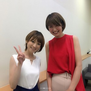 吉澤ひとみに 小柄に見えて可愛い の声 元バレーボール選手 木村沙織さんとの2ショットで ニコニコニュース