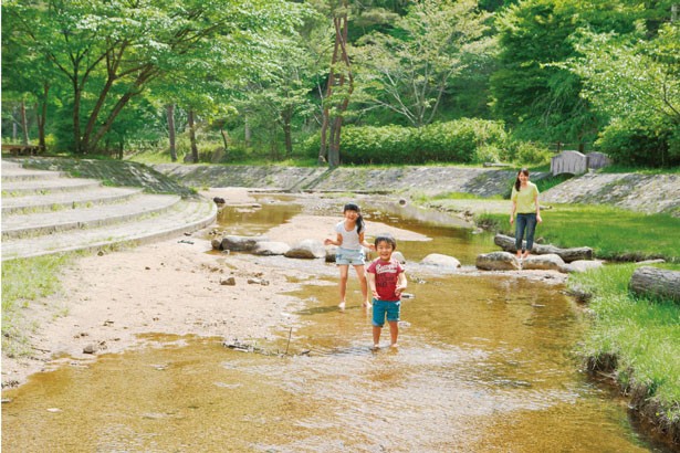 山の中にある広大な自然公園 湯船森林公園 でのんびり川遊びを楽しもう ニコニコニュース