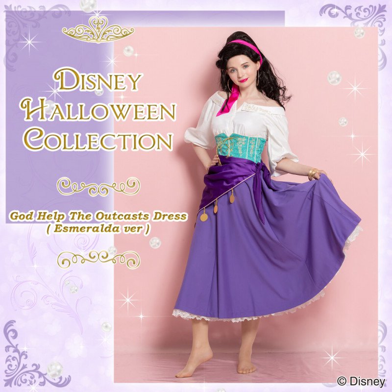 エスメラルダの本格コスチューム シークレットハニー Disney Halloween Collection God ニコニコニュース