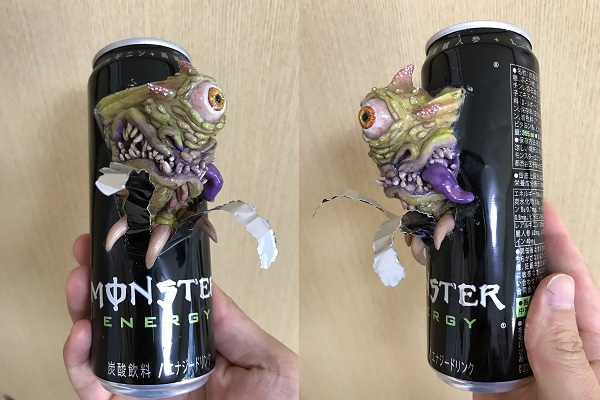 モンスターエナジーの 爪痕の主 を想像して作ったモンスターがかっこいい ニコニコニュース