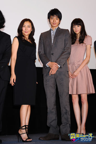 中山美穂 綾野剛の 途中退場 ハプニングにビックリ 映画 新しい靴を買わなくちゃ ニコニコニュース