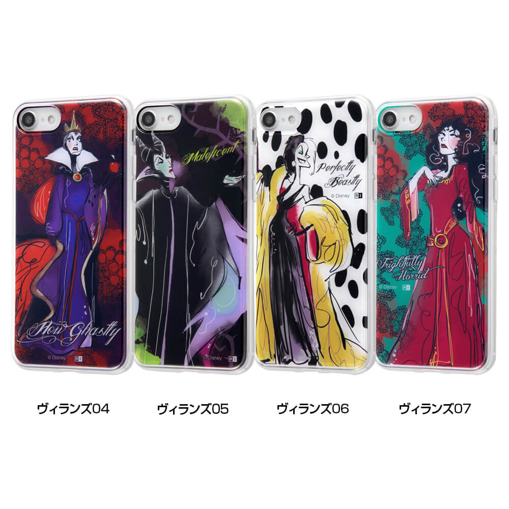 妖艶な手書き風アートのヴィランズたち イングレム ディズニーヴィランズ Iphoneケース ニコニコニュース