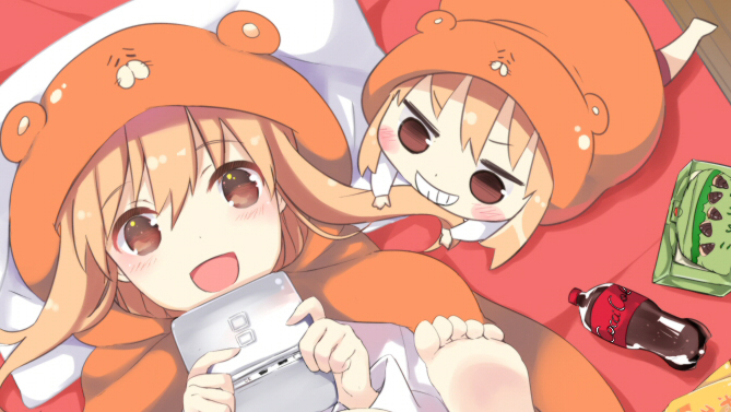 才色兼備な美妹 グータラ三昧の干物妹 どっちも可愛い うまるちゃん イラストまとめ19枚 うまるちゃん生誕祭1 ニコニコニュース