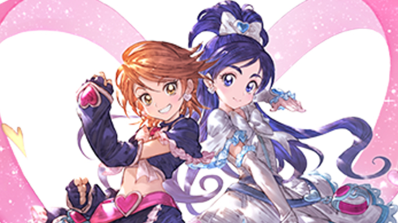 グラブル が初代 プリキュア とコラボ グラブル風に描かれたキュアブラック キュアホワイトが可愛すぎる ニコニコニュース