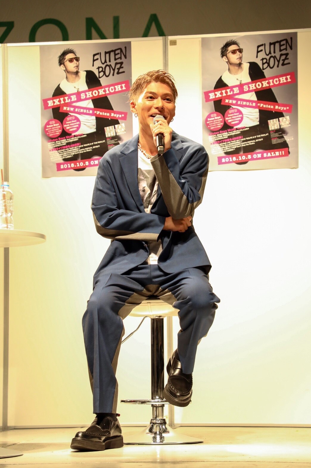 Exile Shokichiがラゾーナ川崎でトークイベント Exile Akiraからのサプライズコメントも ニコニコニュース