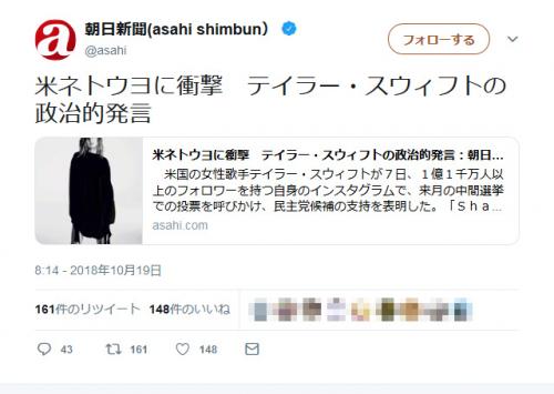 朝日新聞デジタルの 米ネトウヨに衝撃 という記事タイトルが物議 ニコニコニュース