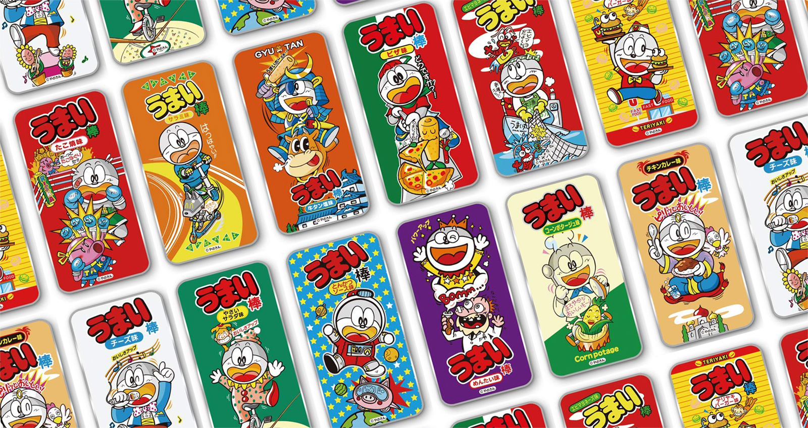 これは美味しそう うまい棒 16種類のフレーバーが可愛い公式スマホケースになった ニコニコニュース