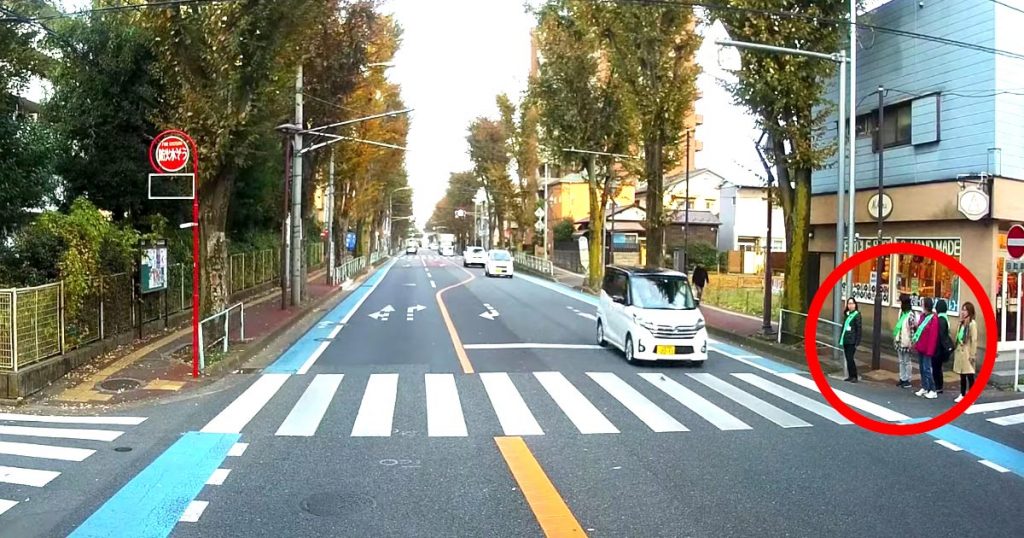 これがプロ 横断歩道で歩行者が待つも 一般車両が次々素通りする中 トラックドライバーの対応は違った ニコニコニュース