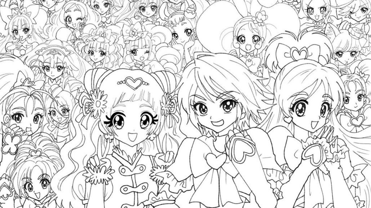 しょこたんの全プリキュアを描いたイラストが凄い たった3時間で55人を超えるプリキュアを描く ニコニコニュース