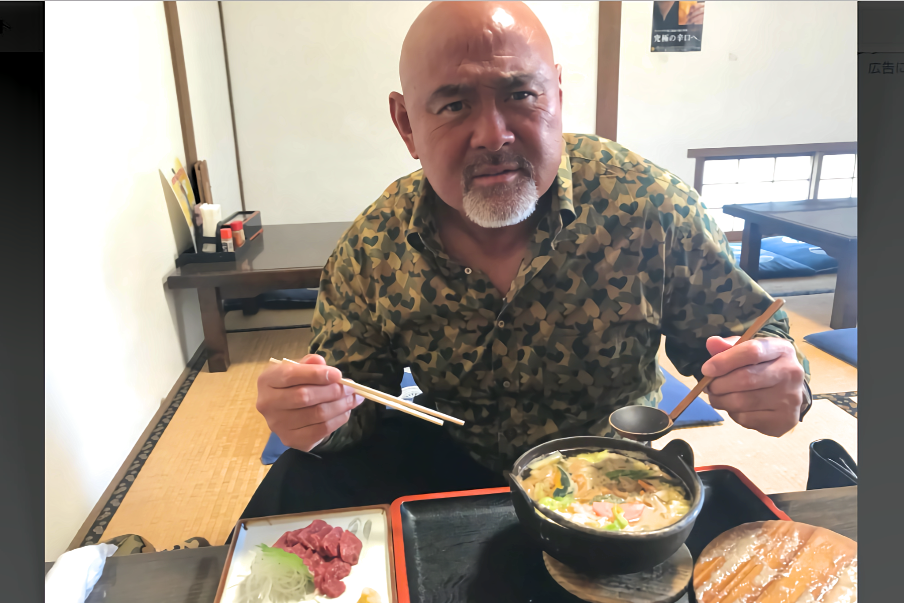 このカキフライは長州力だね プロレスラー 武藤敬司の食レポを有吉マツコ絶賛 ニコニコニュース