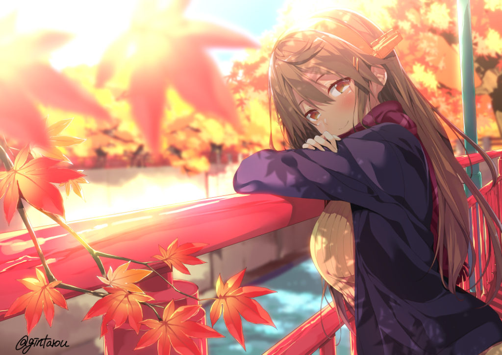 見れば見るほど魅力が増す 色あざやかな紅葉を彩る可憐な乙女たちのイラストまとめ ニコニコニュース