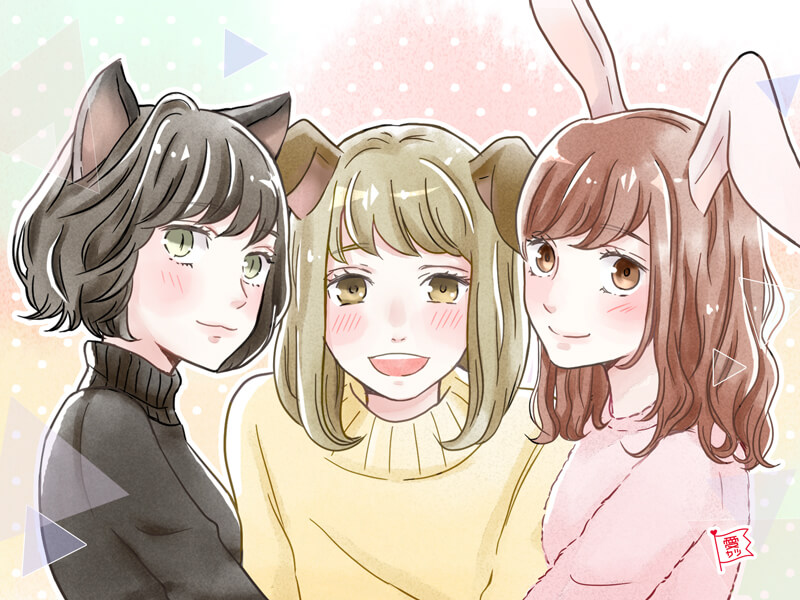 あなたはどのタイプ 男子がハマる動物系女子3選 ニコニコニュース