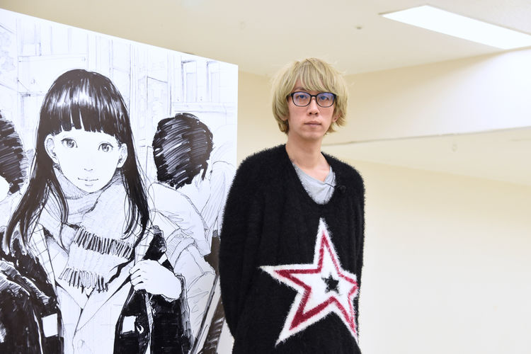 浅野いにお 周年原画展でライブドローイング 開催は読者の皆さんのおかげ ニコニコニュース