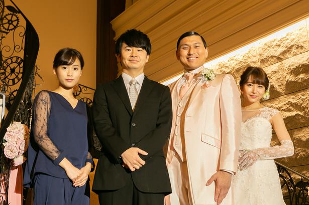 Ske大場がウエディングドレス姿をドラマ初披露 結婚相手はオードリー春日 ニコニコニュース