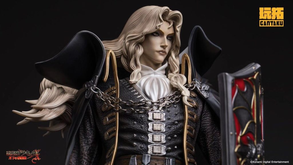 未塗装 ガレキ 悪魔城ドラキュラ 1/10 アルカード＆マリア フィギュア