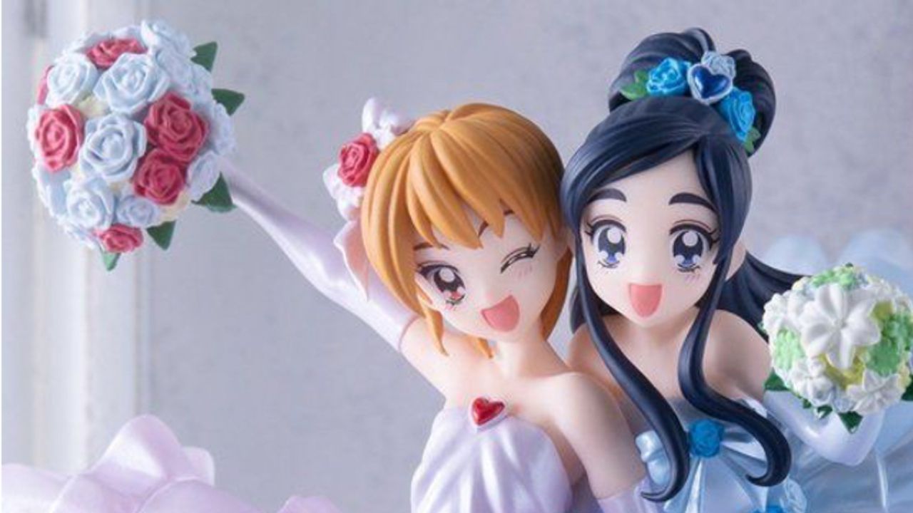 ふたりはプリキュア 15周年を記念したメモリアルフィギュアが登場 なぎさ ほのかの特別なドレス姿を再現 ニコニコニュース