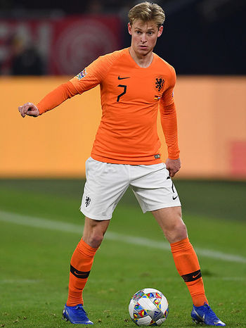 フレンキー・デヨング アヤックス ユニフォーム アウェイ M