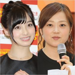 朝から総勃ち 橋本環奈を圧倒した日テレ水ト麻美 手押し相撲の 迫力バスト ニコニコニュース