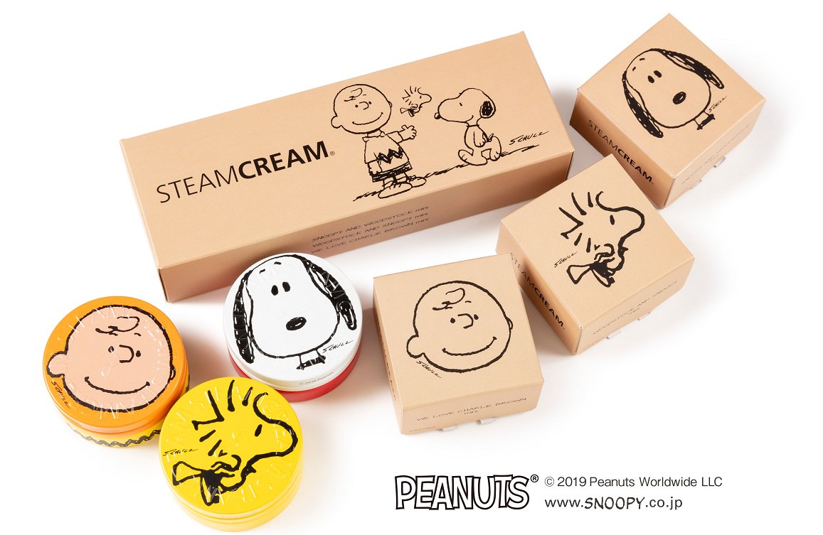 スヌーピーやウッドストックデザイン スチームクリーム Peanuts Design Mini Set Best ニコニコニュース