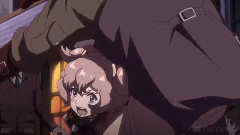 大の大人も軽々持ち上げちゃうミニマム怪力少女チカ参戦 3分で振り返る 荒野のコトブキ飛行隊 第2話盛り上がったシーン ニコニコニュース