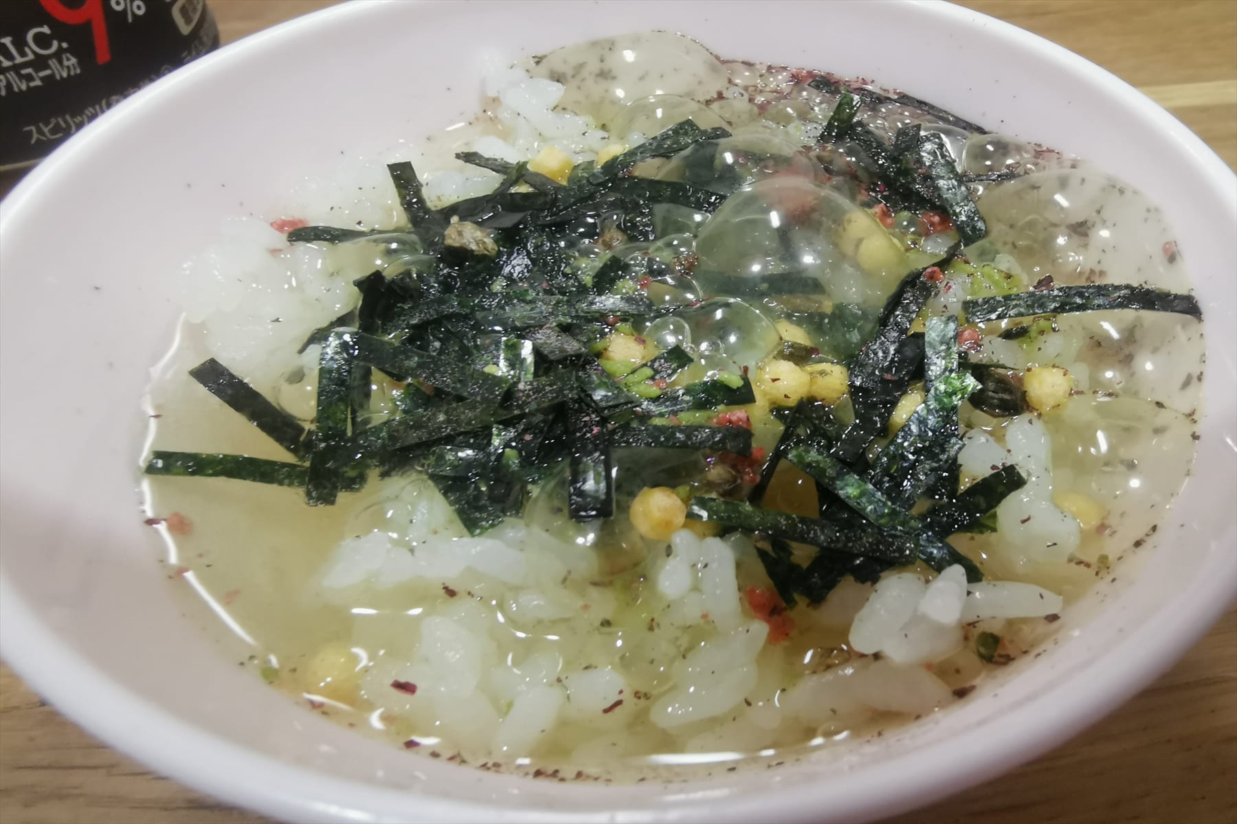 ストロングゼロと永谷園のお茶漬けで作る ストロング茶漬け が激ウマ ニコニコニュース