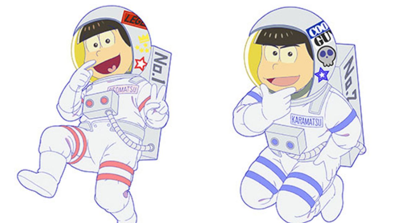 6つ子がついに宇宙へ おそ松さんxイトーヨーカドー 描き下ろしイラスト使用の限定グッズが登場 ニコニコニュース