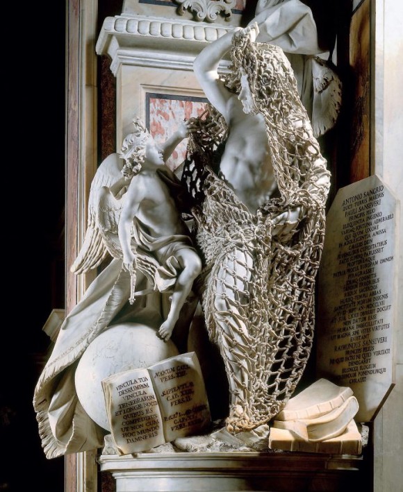 なんと網までも すべてが大理石でできたサン セヴェーロ礼拝堂の彫刻がすごい イタリア ニコニコニュース