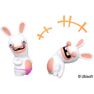 フランス発 大人気キャラクター ラビッツ のうごくlineスタンプ配信開始 Bwaaah ニコニコニュース