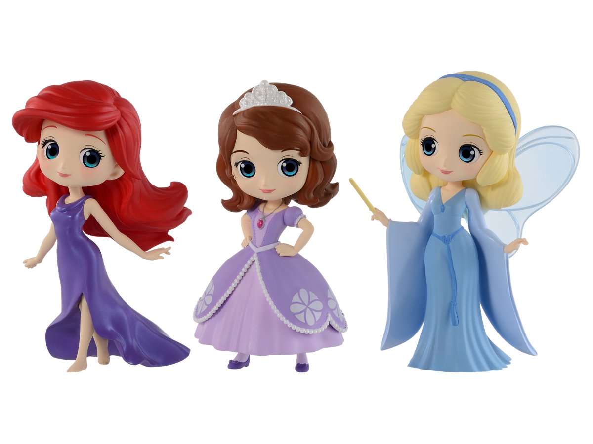 プチサイズのアリエル ソフィア ブルー フェアリー バンプレスト ディズニー Disney Characters Q ニコニコニュース