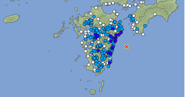 日向灘m5 4 南海トラフ巨大地震の震源域で5回発生に不安の声 ニコニコニュース