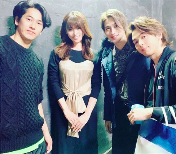 胸キュン 横浜流星 深田恭子 中村倫也 永山絢斗との はじこい 再集結ショットに反響 素敵なオフショット ニコニコニュース