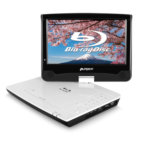 Blu Rayが観れるポータブルプレーヤー くるっと回して車載リアモニターとしても使える ニコニコニュース