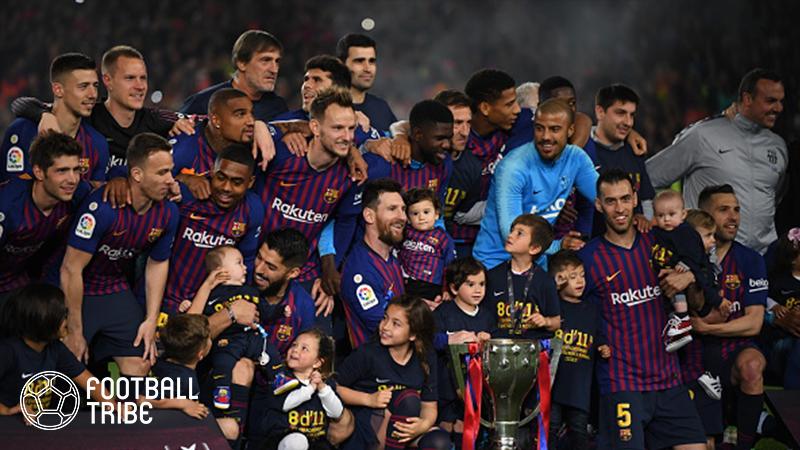 動画 2年連続26度目のリーグ優勝を果たしたバルセロナ 優勝の瞬間を振り返る ニコニコニュース