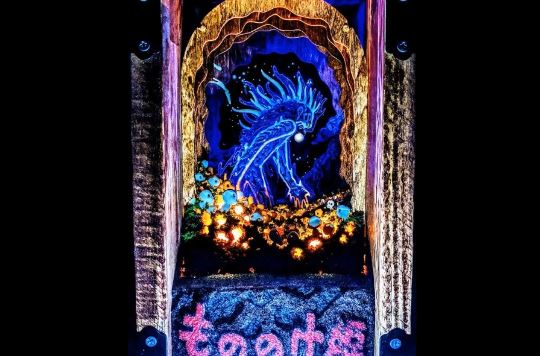 ペーパーシアターで『もののけ姫』デイダラボッチを立体的に再現